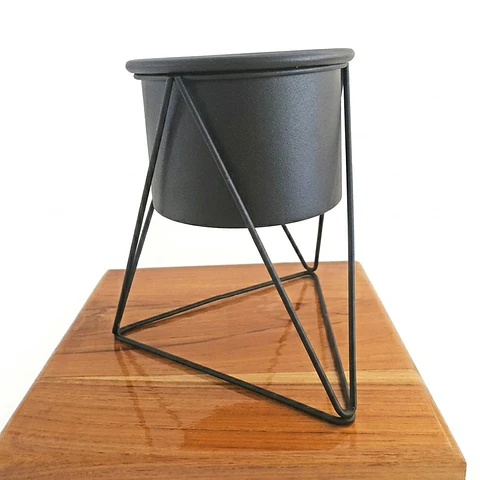 Porta Maceta De Mesa Decorativa Para Plantas 