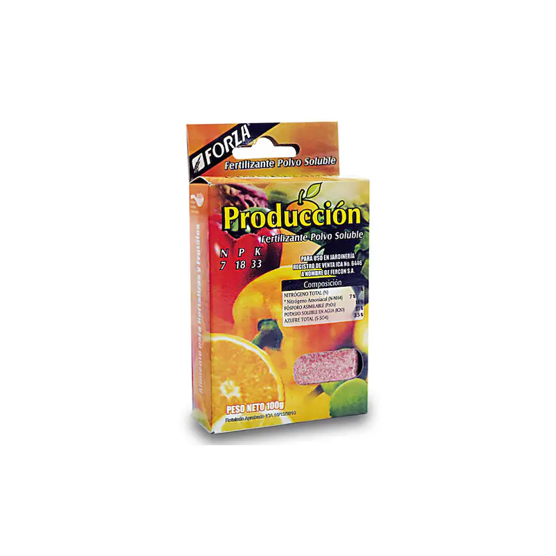 Forza Soluble Producción 100gr Máximo Rendimiento 1