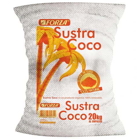 Sustrato De Fibra De Coco 20kg Para Hidroponía