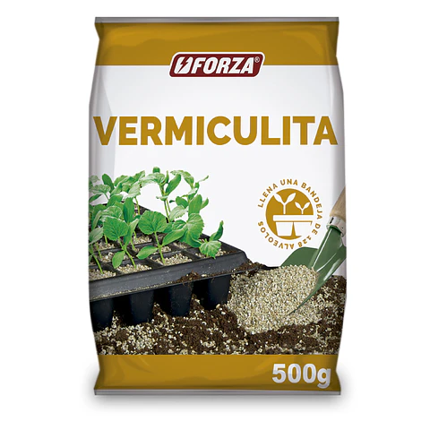 Vermiculita Forza 500g Sustrato Mineral Para Plantas