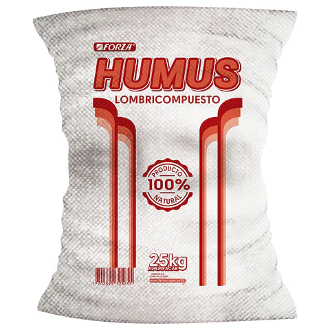 Humus De Lombriz 25kg - Abono Orgánico Premium
