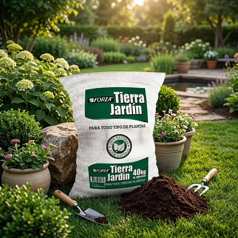 Tierra Mejorada Para Plantas 40kg Sustrato Premium 2