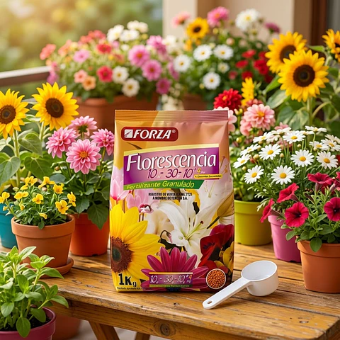 Fertilizante De Plantas 10-30-10 Florescencia Forza Bolsa x1kg