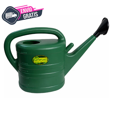 Regadera Plantas Plástica x8 Litros Salida Forma Lluvia