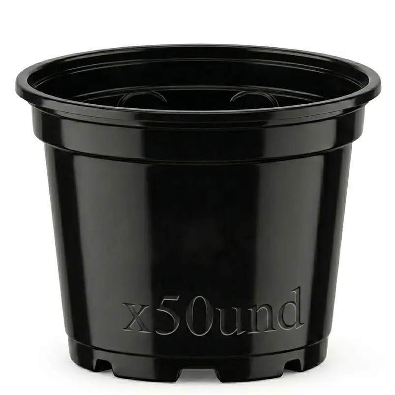 Maceta de Siembra Tipo Vivero x50 Unidades 14cm Diámetro x12 Alto P14 1