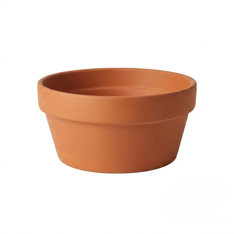 Maceta Redonda Terracota De Arcilla Terracota 1