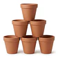 Maceta Arcilla 10cm Diametro x9cm Alto Pack x6 Unidades - Miniatura 1