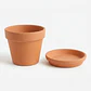 Maceta Arcilla 8cm Diametro 7cm Alto Más Plato Pack x6 Unidades - Miniatura 5