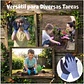 Guantes Protectores Jardíneria Para Niños Agarre De Goma - Miniatura 8
