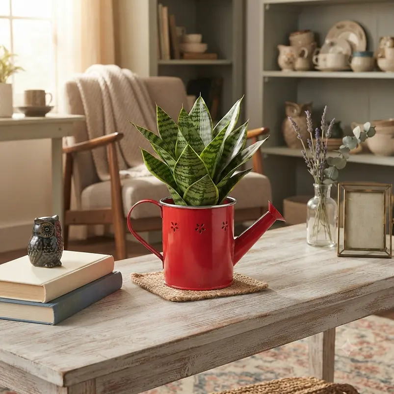 Maceta Metálica Decorativa Para Jardín Y Hogar 8