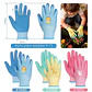 Guantes de Proteccion y Jardíneria Para Niños Agarre en Goma - Miniatura 6