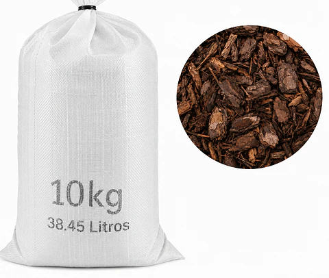 Corteza de Pino Natural 10kg Calidad Premium