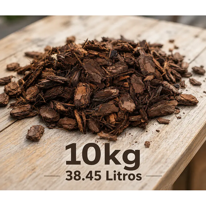 Corteza de Pino Natural 10kg Calidad Premium 2