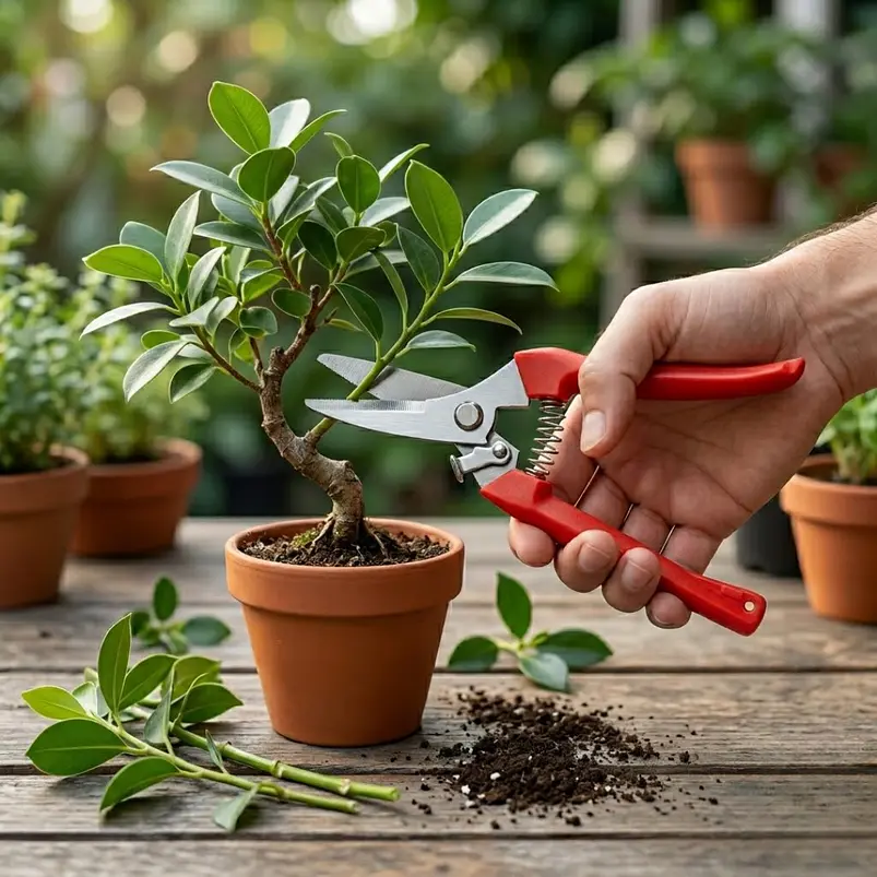 Tijera De Punta Larga Ergonómica Para Jardinería 7