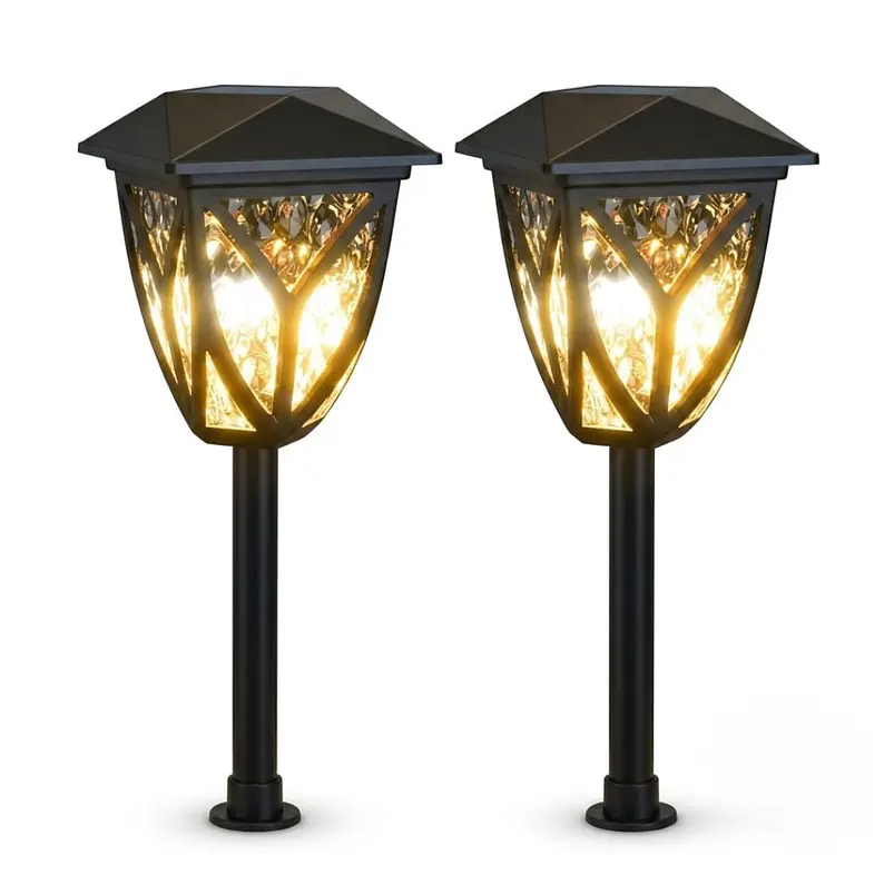 Estacas y Lámparas Solares LED Decorativas de Jardín 3