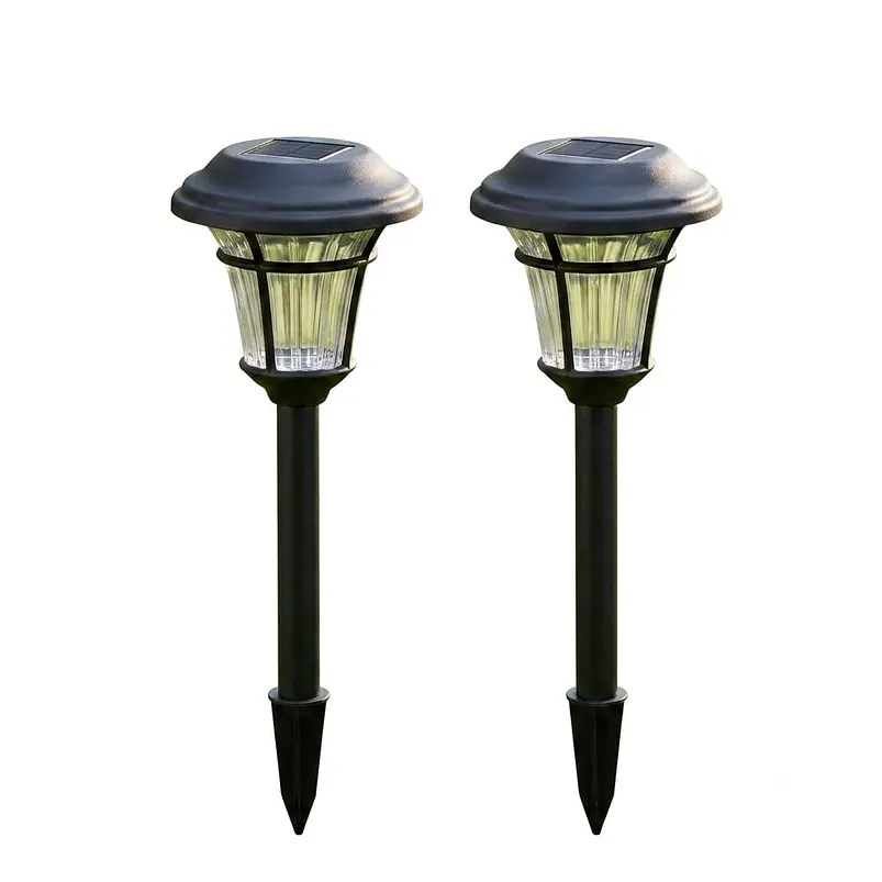 Estacas y Lámparas Solares LED Decorativas de Jardín 27