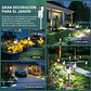Estacas y Lámparas Solares LED Decorativas de Jardín - Miniatura 7