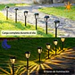 Estacas y Lámparas Solares LED Decorativas de Jardín - Miniatura 25