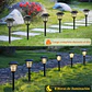 Estacas y Lámparas Solares LED Decorativas de Jardín - Miniatura 30