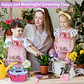Kit Jardinería Niña Herramientas, Bolso y Delantal Flores - Miniatura 6