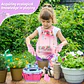 Kit Jardinería Niña Herramientas, Bolso y Delantal Flores - Miniatura 4