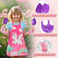 Kit Jardinería Niña Herramientas, Bolso y Delantal Unicornio - Miniatura 5