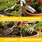 Set Herramientas De Jardín Ergonómicas De Aluminio 7 Piezas - Miniatura 4