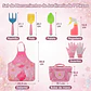 Kit Esencial de Herramientas de Jardinería Para Niñas, Huerto y Cultivo - Miniatura 2