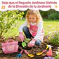 Kit Esencial de Herramientas de Jardinería Para Niñas, Huerto y Cultivo - Miniatura 5