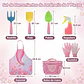 Kit Esencial de Herramientas de Jardinería Para  Niñas, Huerto y Cultivo - Miniatura 2