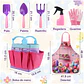 Kit Esencial De Herramientas De Jardinería Para Niñas - Miniatura 2