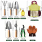 Kit Completo De Jardinería Herramientas Inoxidables más Bolso - Miniatura 2
