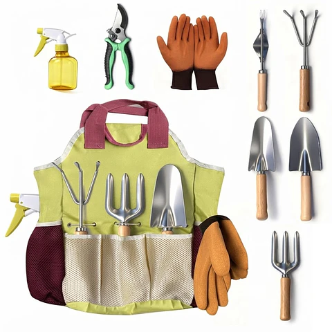 Kit Herramientas De Jardineria Cuidado Esencial para Plantas