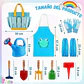Kit Herramietas de Jardinería, Huerto y Cultivo Para Niños y Niñas  - Miniatura 2