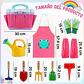Kit Herramietas de Jardinería, Huerto y Cultivo Para Niños y Niñas  - Miniatura 4