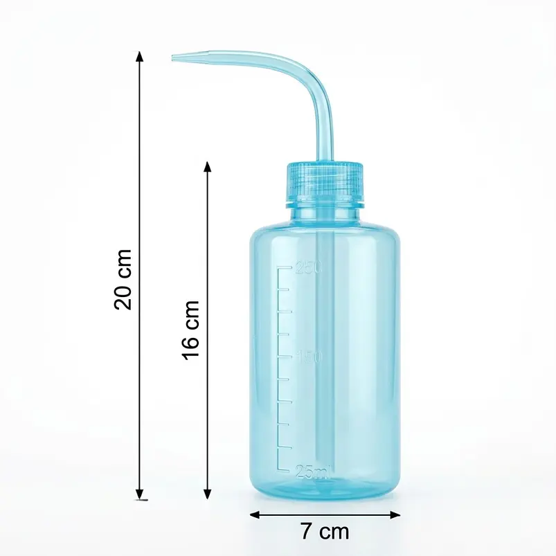 Botella de Riego De Apretar Ideal Cactus Suculentas x250ml Blanco 2
