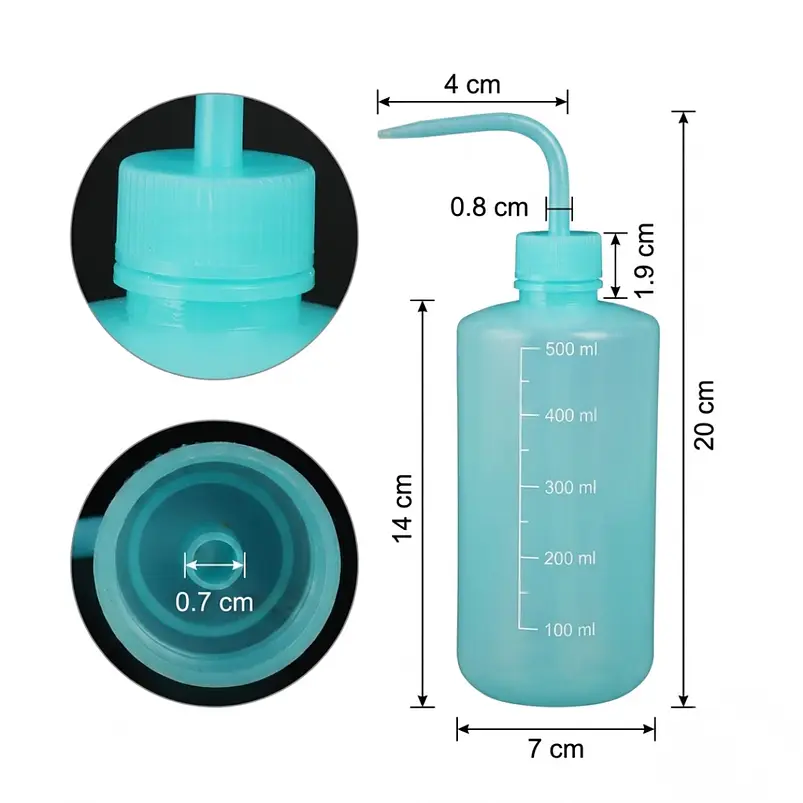 Botella De Riego De Apretar Ideal Cactus Suculentas X500 Ml 2