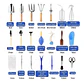 Kit Herramientas Jardinería Plantas Pequeñas x20 Piezas Acero - Miniatura 2