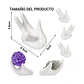 Maceta Para Plantas Aéreas Diseño Mano En Cerámica Fina - Miniatura 2