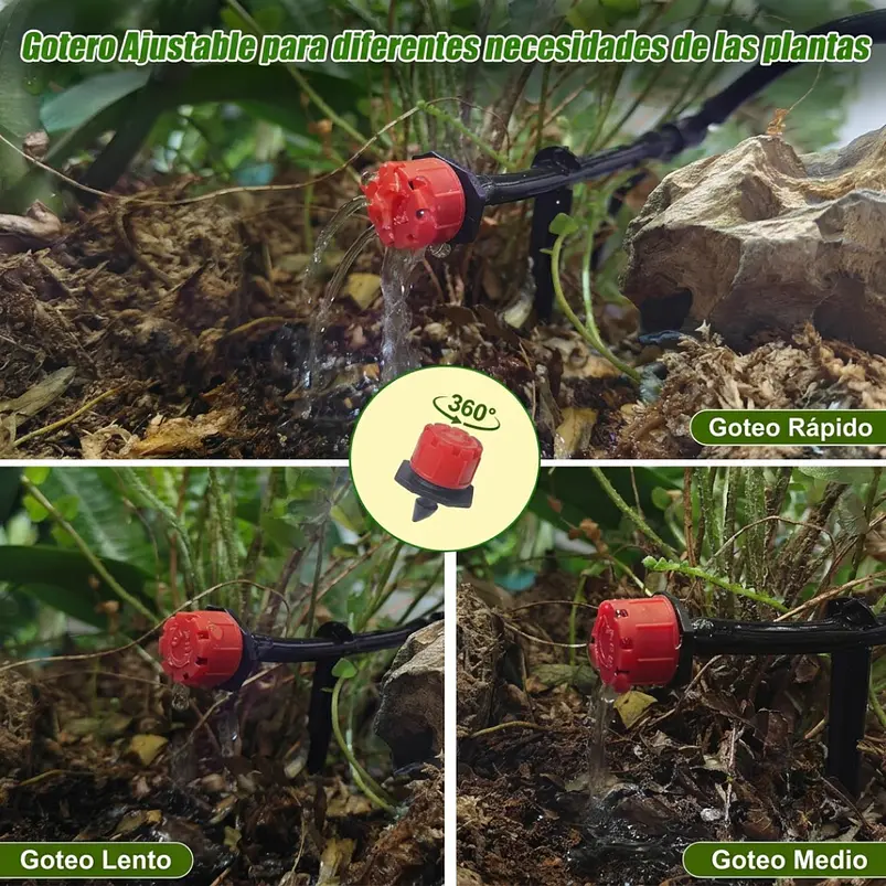 Sistema De Riego Por Goteo Automático Para 15 Macetas 7