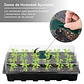 Kit Bandejas De Germinación 24 Celdas Con Cúpula Pack X4 - Miniatura 2