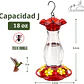 Bebedero De Colibríes Plástico 18 Onzas Con 6 Puertos De Alimentación - Miniatura 12