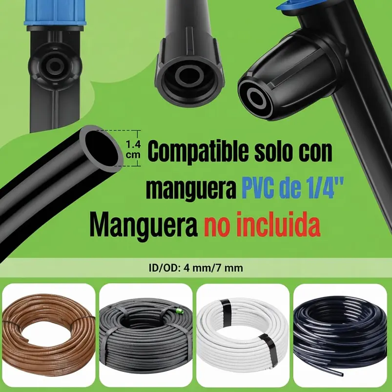Emisores De Riego Por Goteo Ajustables 360 Grado x20 Unidades 3