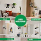 Soporte De Pared Mariposa Para Macetas x2 Unidades - Miniatura 7