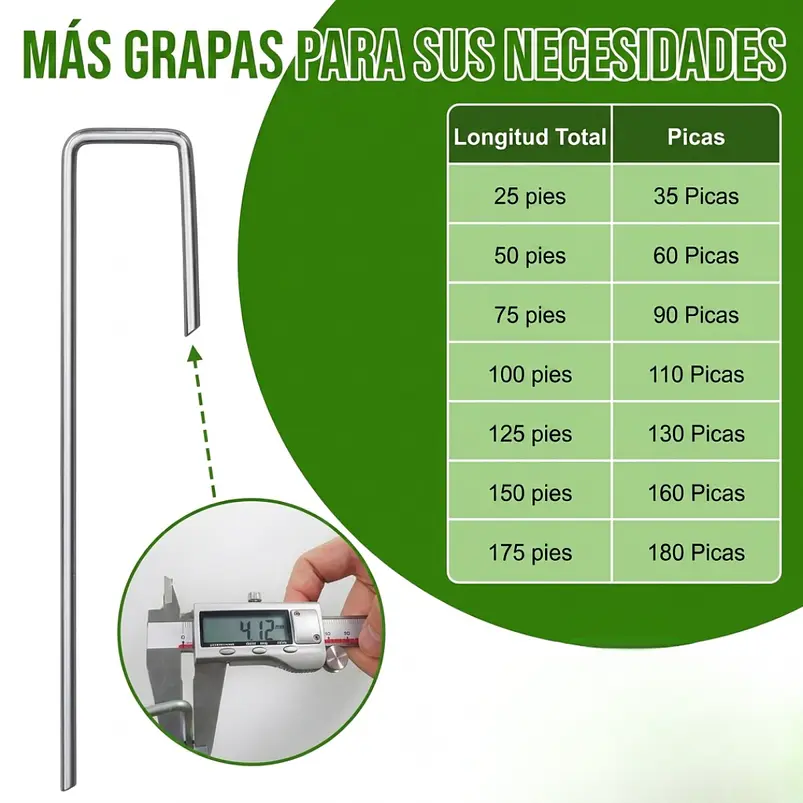 Borde Para Jardín 7.6cm X 7.6metros Con 35 Púas Metálicas 5