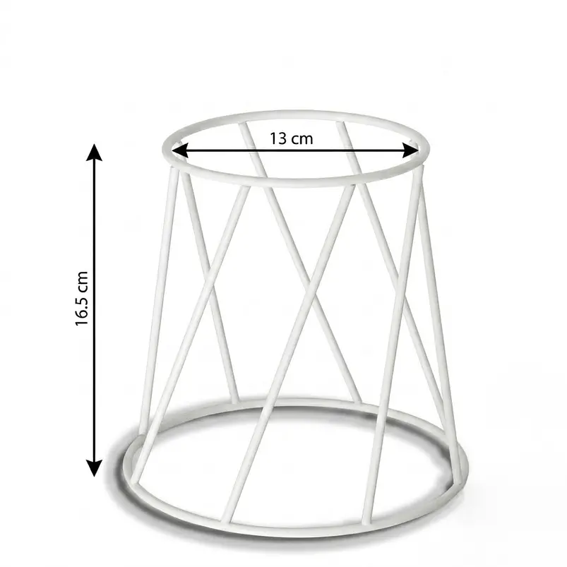 Soporte De Macetas Plantas 13cm Diámetro x16cm Alto Pisa 4