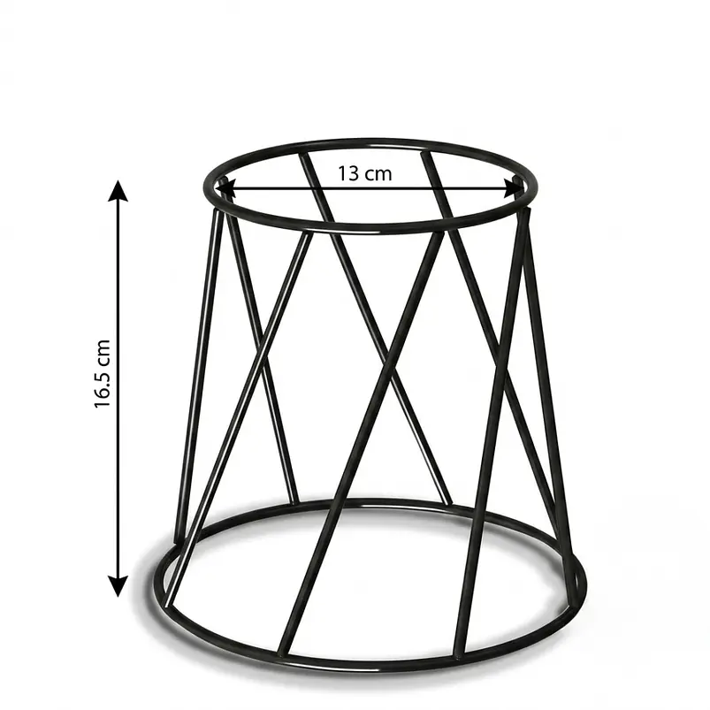 Soporte De Macetas Plantas 13cm Diámetro x16cm Alto Pisa 2