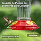 Bebedero Aves Colibríes Plástico Premiun Con Sistemas Antifugas x2 Unidades - Miniatura 3
