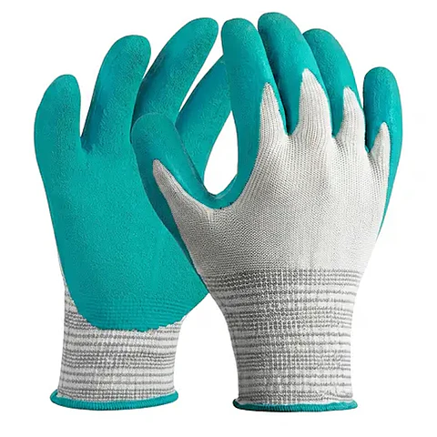 Guantes de Proteccion Jardinería x01 Par Unisex Caucho Transpirable S-M