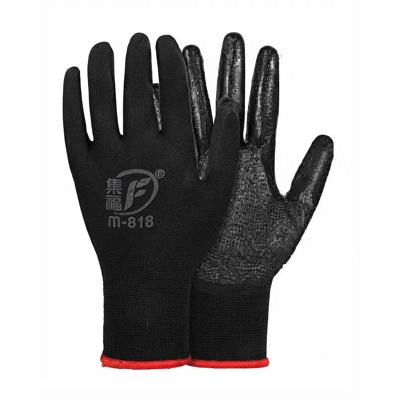 Guantes de Proteccion Jardinería x01 Par Unisex Caucho Transpirable S-M 6